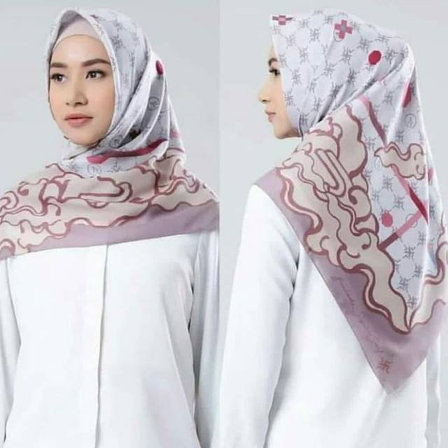 Termurah SALE  Sema purple scarf Ria Miranda