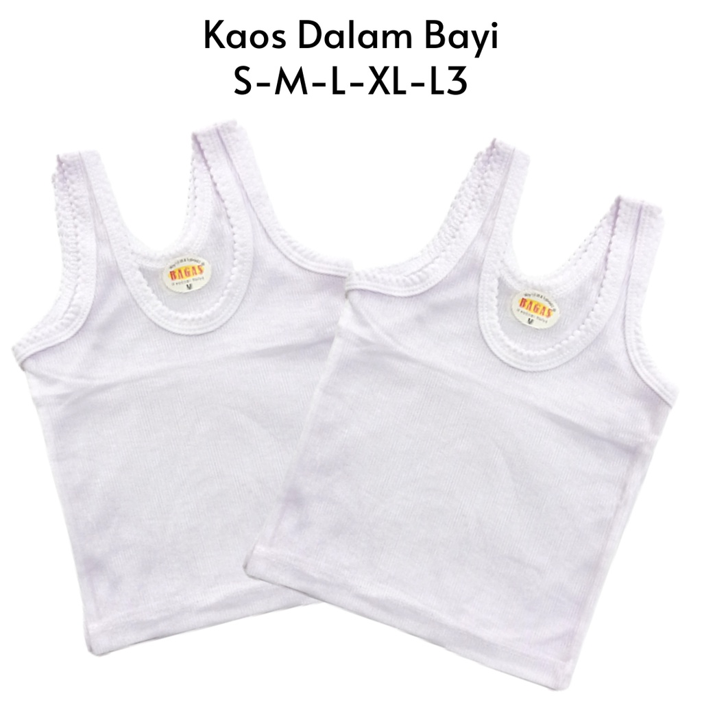 Kaos Dalam Anak ROSE PUTIH 1 PCS Kaos Dalem Anak Laki laki Singlet Anak kaos kutang anak perempuan lusinan Size S M L XL L3 murah 1 lusin ecer