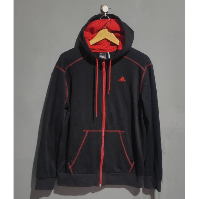 ZIPPER HOODIE ADIDAS ORIGINAL SECOND