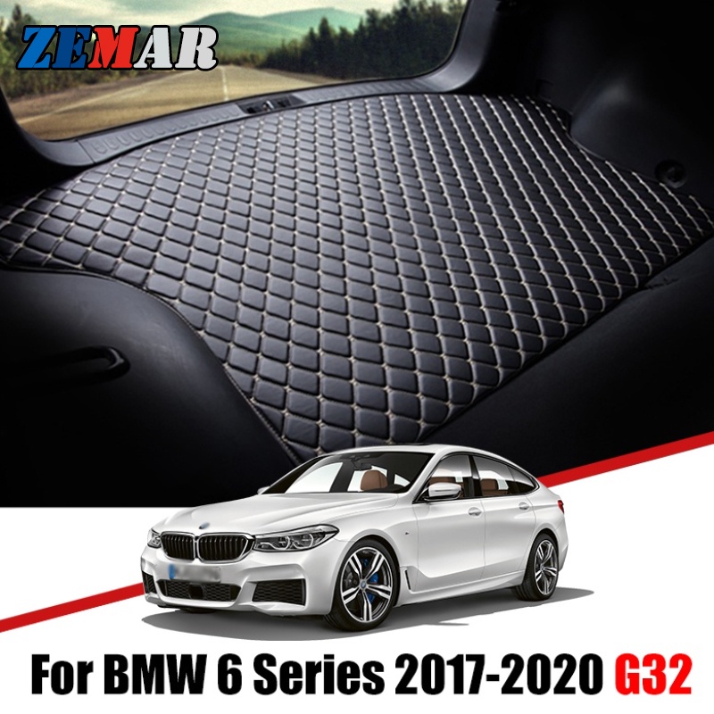 Matras Pelindung Bagasi Mobil Bahan Kulit Premium Untuk BMW G32 2017-2020 6 Series