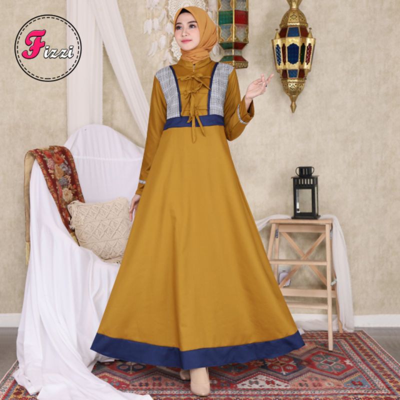TERBARU GAMIS FIZZI TSURAYYA ORI//GAMIS FIZZI ORI //FASHION MUSLIM