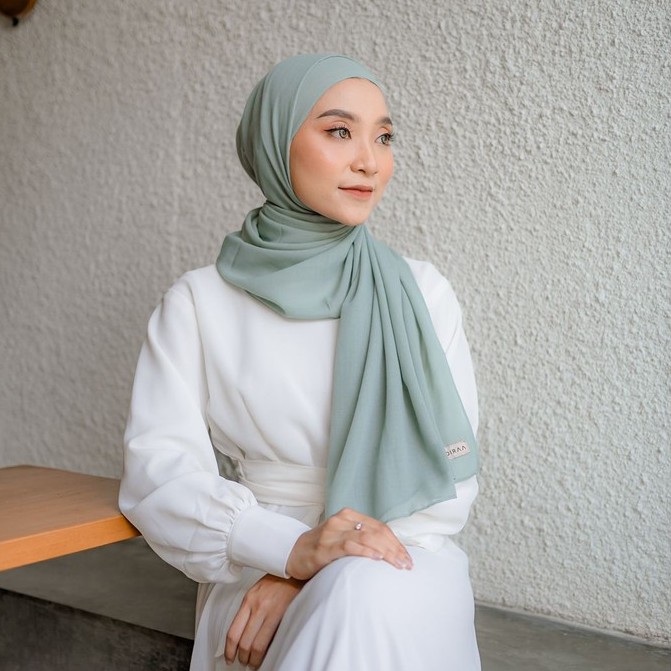Nadiraa Hijab Zakia Shawl (Pashmina Voal)-5