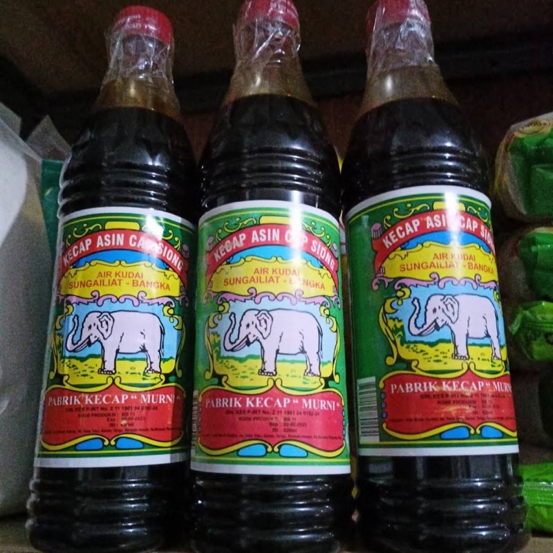 

Kecap Asin Bangka Cap Siong & Rusa 600ml