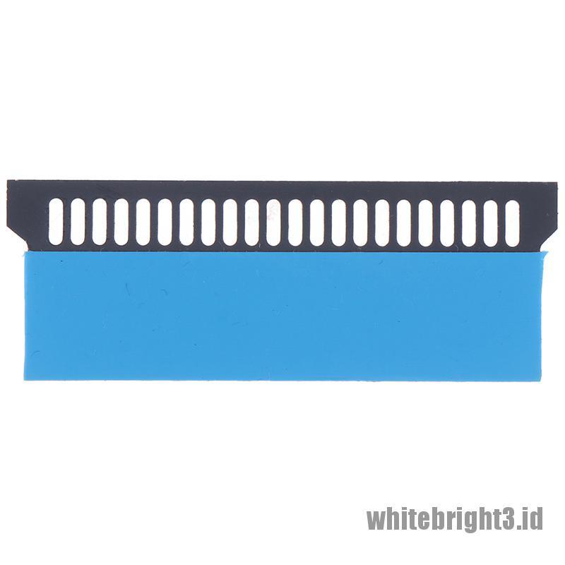 &lt; White3 &gt; Heatsink Pendingin Memory RAM Laptop Bahan Tembaga Murni