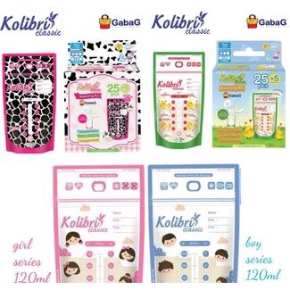 Gabag Kolibri Breast Milk Storage 120ml Kantong Asi