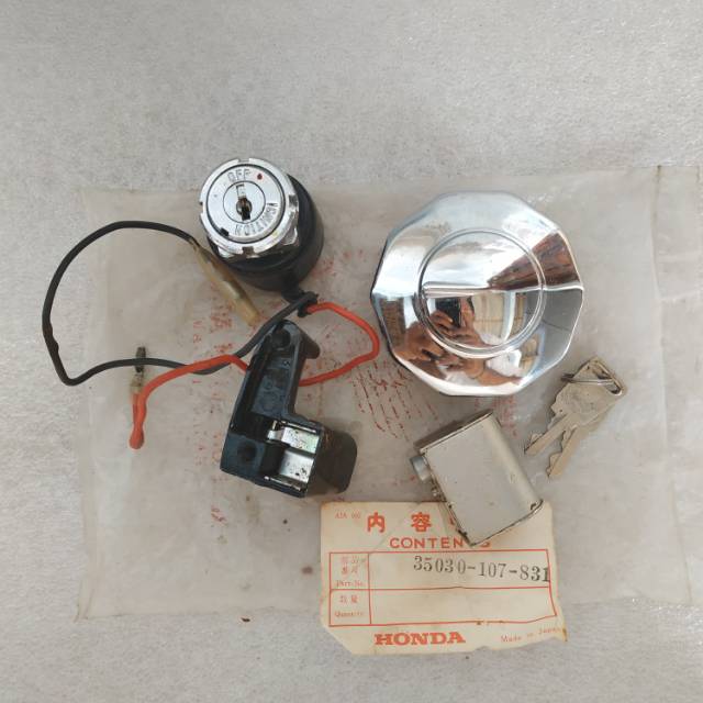 kunci Kontak Honda cb100 cb125 kontak set Honda cb 100 cb 125 cb100 cb125 keyset key set cb 100 125 