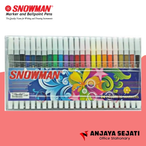 

Singpen | Spidol Kecil Snowman 24 Warna