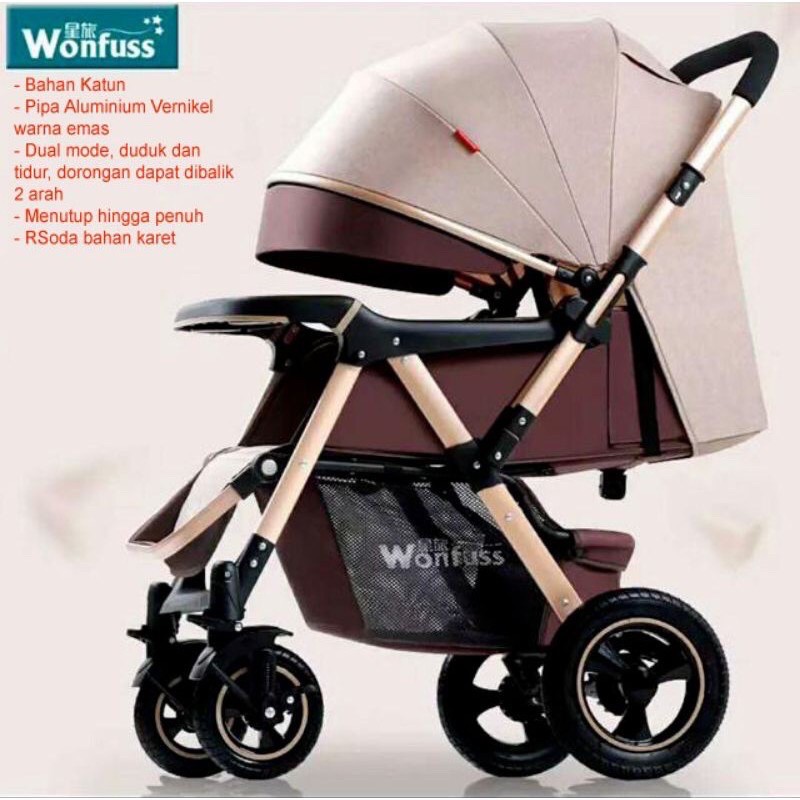Baby Stroller Wonfuss Babybliss 511 898 kereta bayi murah besar kokoh mewah