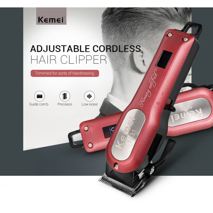 KEMEI KM-1031 - Professional Electric Rechargeable Hair Clipper