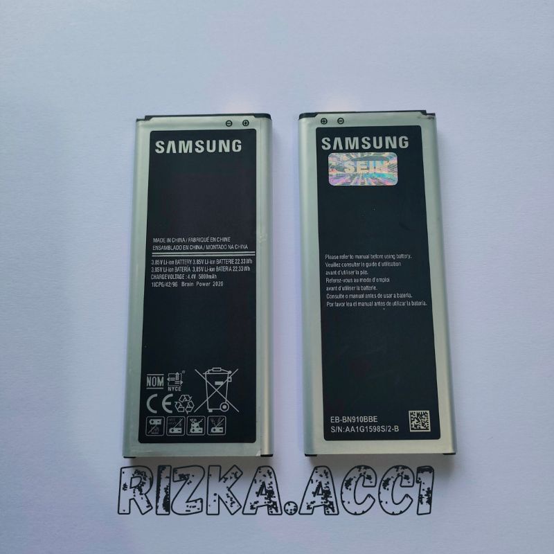 Baterai Batre Samsung Galaxy Note 4 N910 EB-BN910BBE Battery Hp