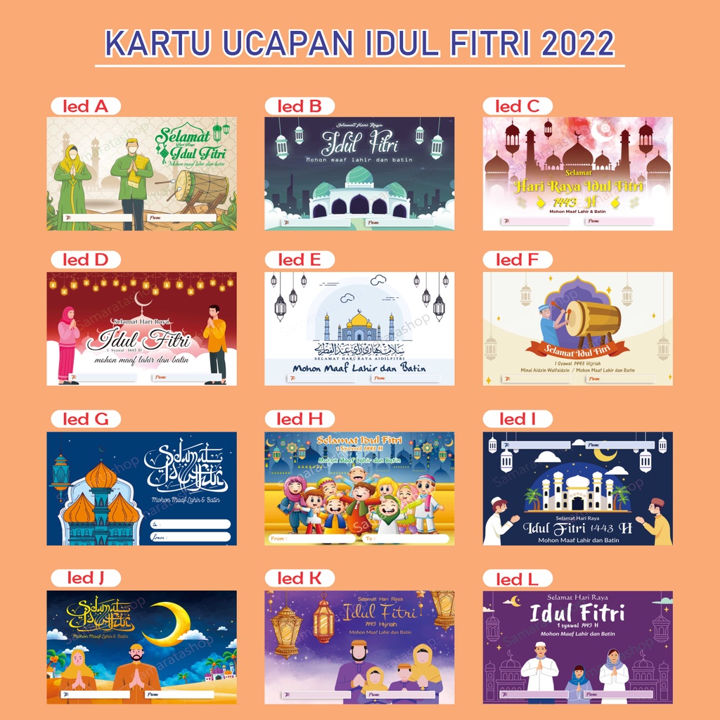 

Kartu Ucapan Idul Fitri, kartu lebaran