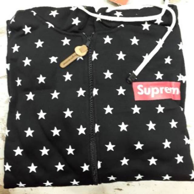 Jaket pria supreme polkadot jaket cowok