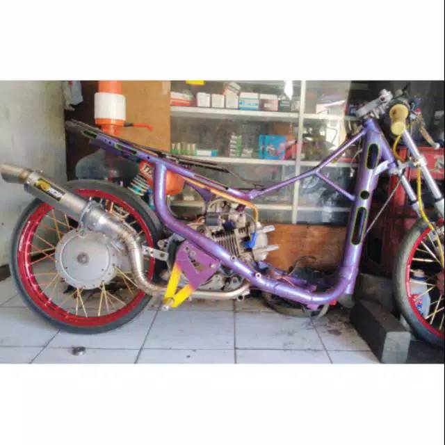 Knalpot RCB Drag Mio Beat Vario