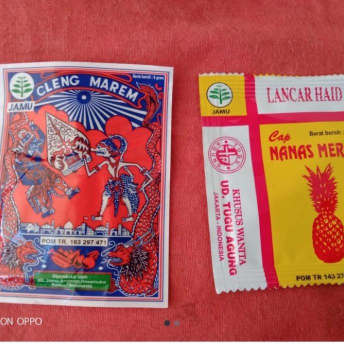 

Jamu Telat Datang Bulan . Cap Wayang Dan Cap Nanas Merah Termurah