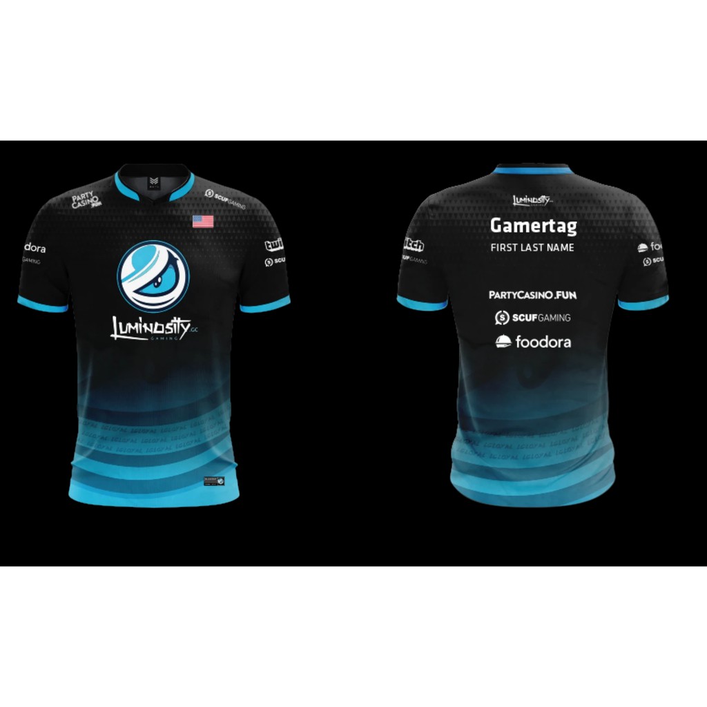 Jual Jersey Luminosity Gaming Black 2020 Shopee Indonesia