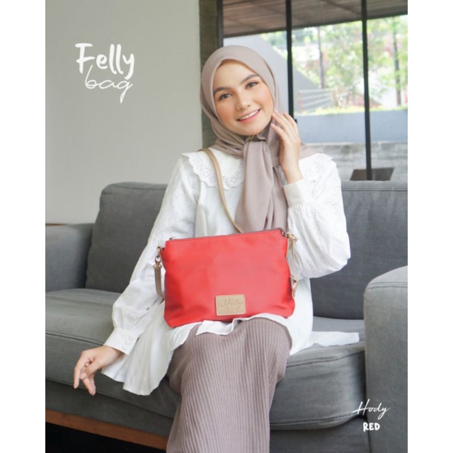 TAS WANITA Felly Bag by HODY Garansi Original Tas Selempang Wanita Kulit Sintetis Premium Tas Elegan