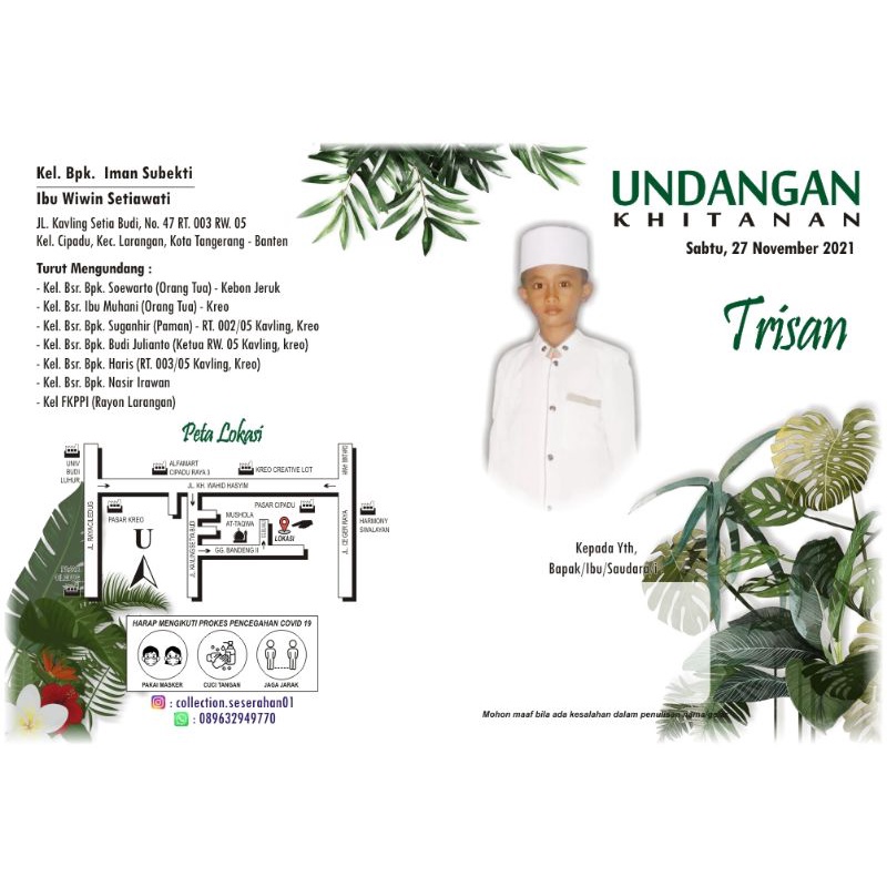 

Undangan Khitanan