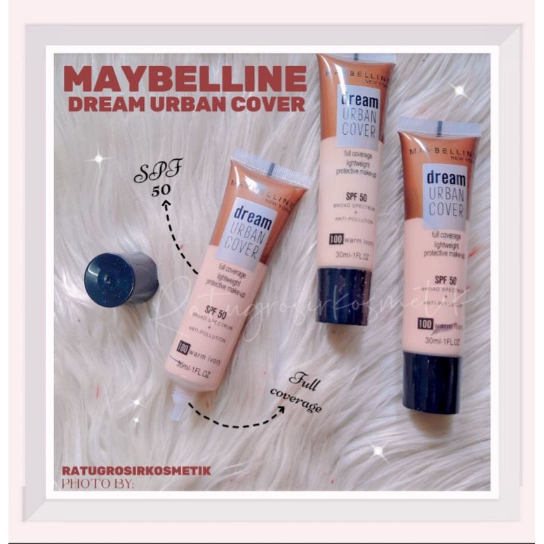 PROMO!!!FOUNDATION MAYBELLINE DREAM URBAN COVER