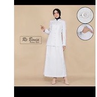 Blazer Putih Rok A Putih Rebonia