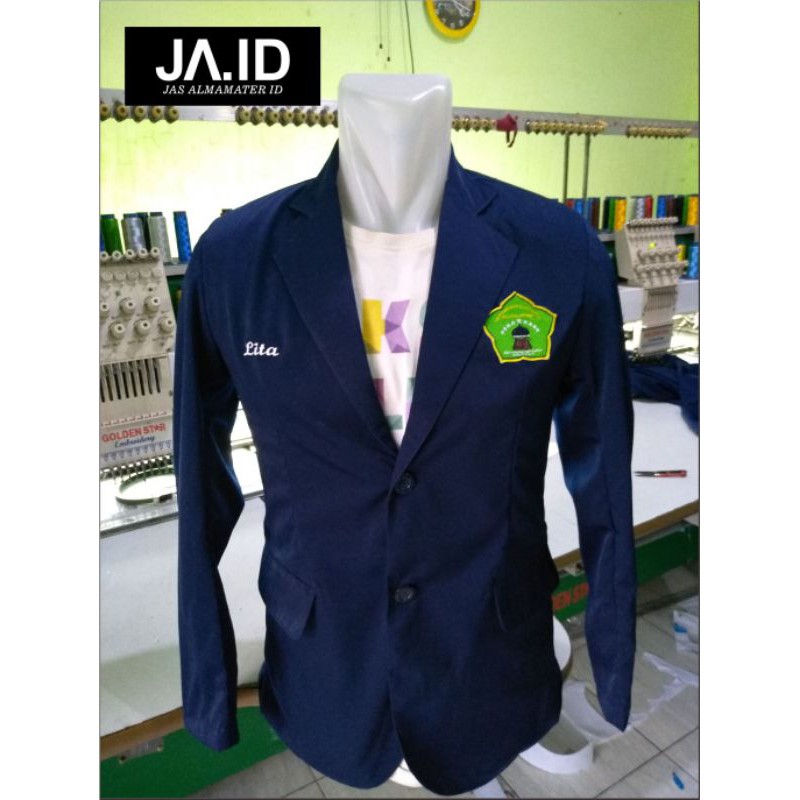 Jas custom Almamater formal pondok pesantren ponpes osis ormawa irmas remaja masjid, min 12pcs