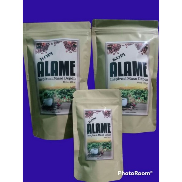 

kopi alame promosi kopi Alame beli 2 dapat gratis 1 kemasan kecil.kopi murni