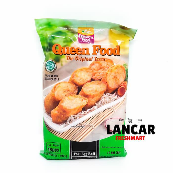 QUEENFOOD TORI EGG ROLL 400GR / QUEEN FOOD TORI EGG ROLL 400GR