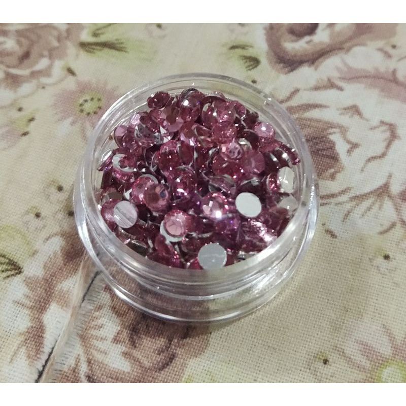 Jar Kosong 5 gr, Pot Wadah gemstone, rhinestone