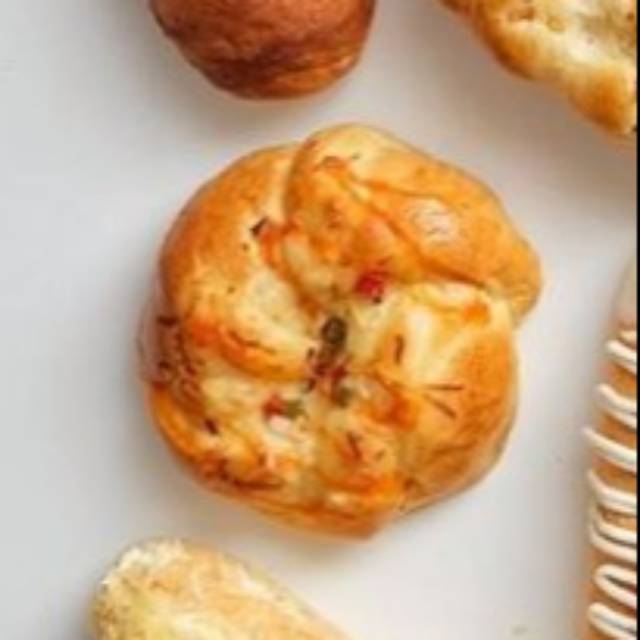 

Papprica and Onion bread