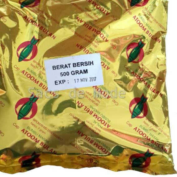 

NEW ARRIVAL !!! 1.1 Bumbu Masak Cap Atoom Bulan / Atom Bulan (500gr) [KODE 136]