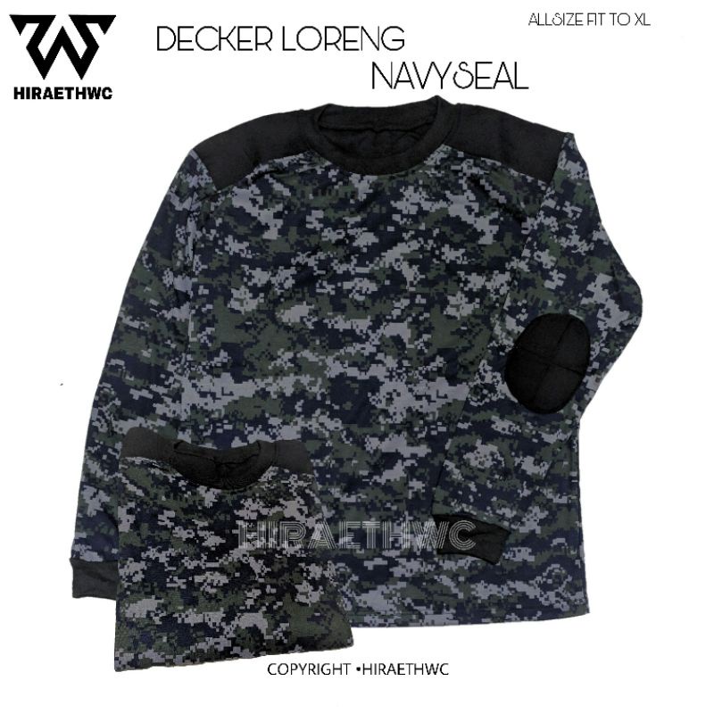 KAOS LORENG NAVY SEAL [TERMURAH]