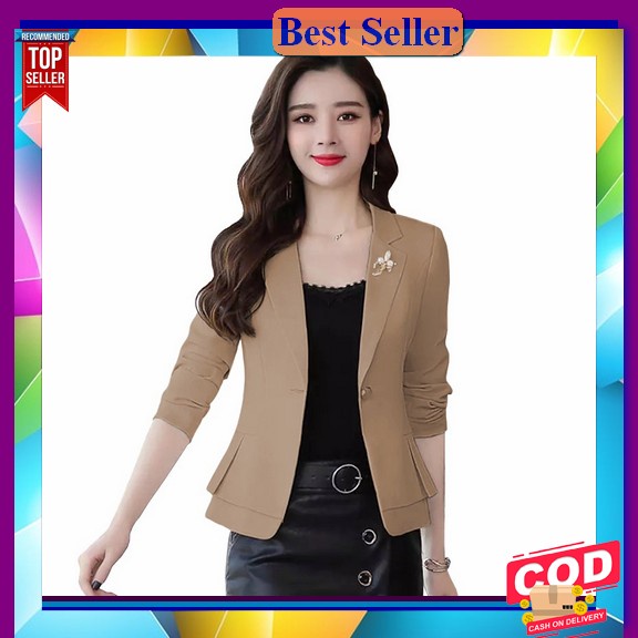 Blazer Casual - Blazer Formal - Blazer Kekinian - Blazer Santai - Blaz Blazer Kerja Kantor Wanita Ga
