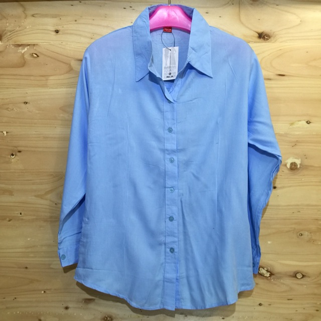 KEMEJA BESAR BIRU LAUT