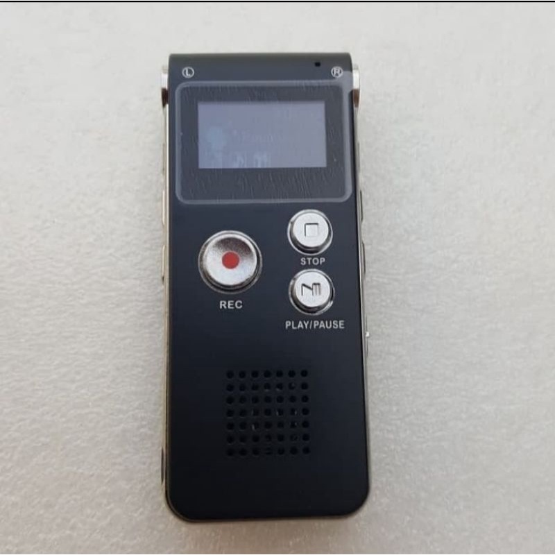 USB Digital Voice Recorder 8GB + Mp3 Player - Hitam