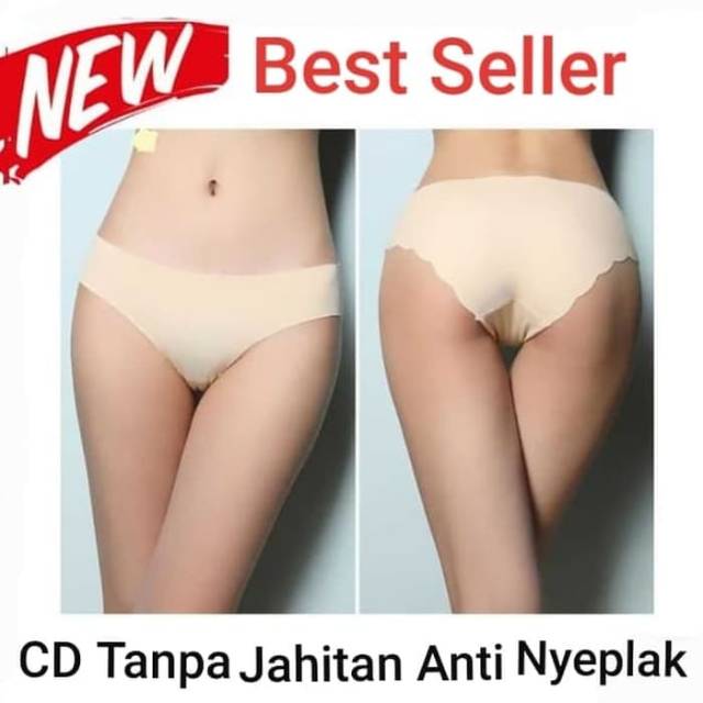 Celana Dalam Wanita Seamless Tanpa Jahitan Anti Nyeplak 001