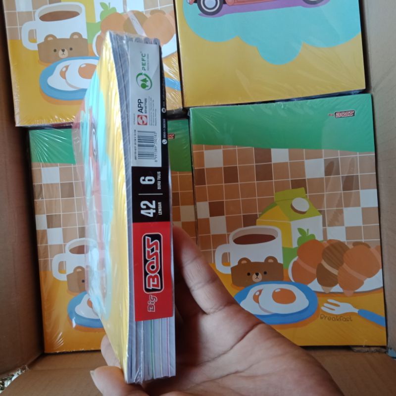 

BUKU TULIS BIG BOSS 42 LEMBAR ISI 6 PAK