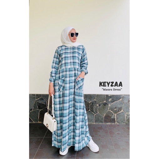 maura dress by keyzaa / gamis by keyzaa / gamis wanita by keyzaa