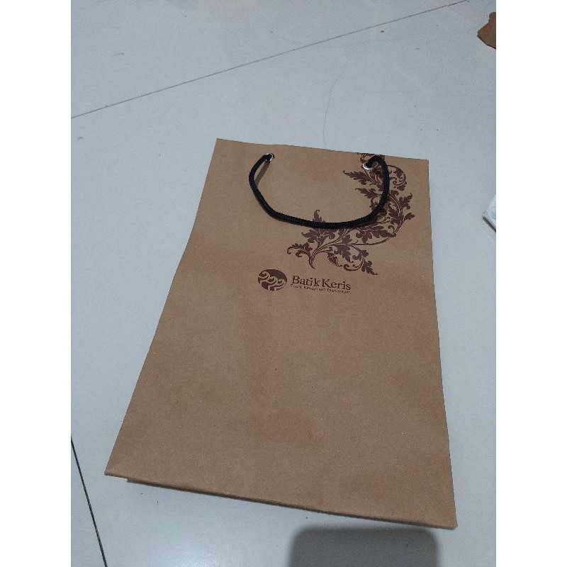 

paper bag batik keris20x30