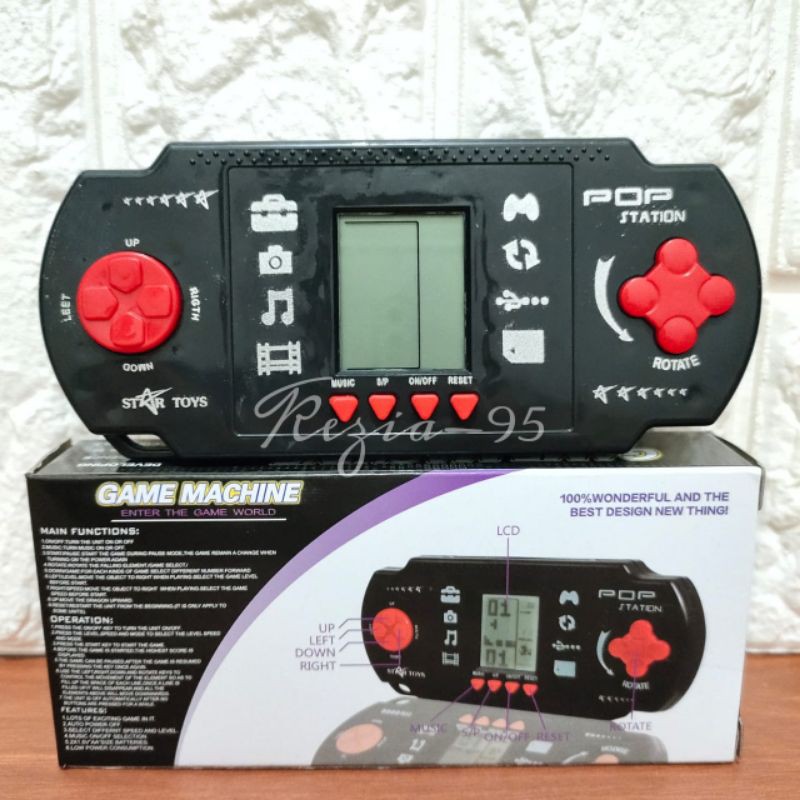 Mainan Anak Gimbot Model PSP - Gimbot Tetris