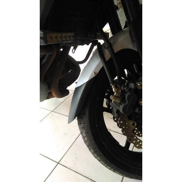 sambungan spakbor kawasaki versys 650 sambungan spakbor versys 650 kawasaki  mudflap lumpur depan