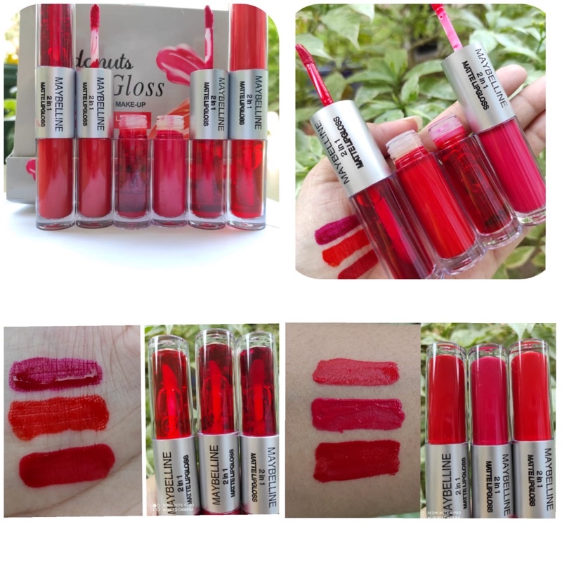 [ ECER ] MAYBELINE 2IN1 LIPCREAN+LIPTINT