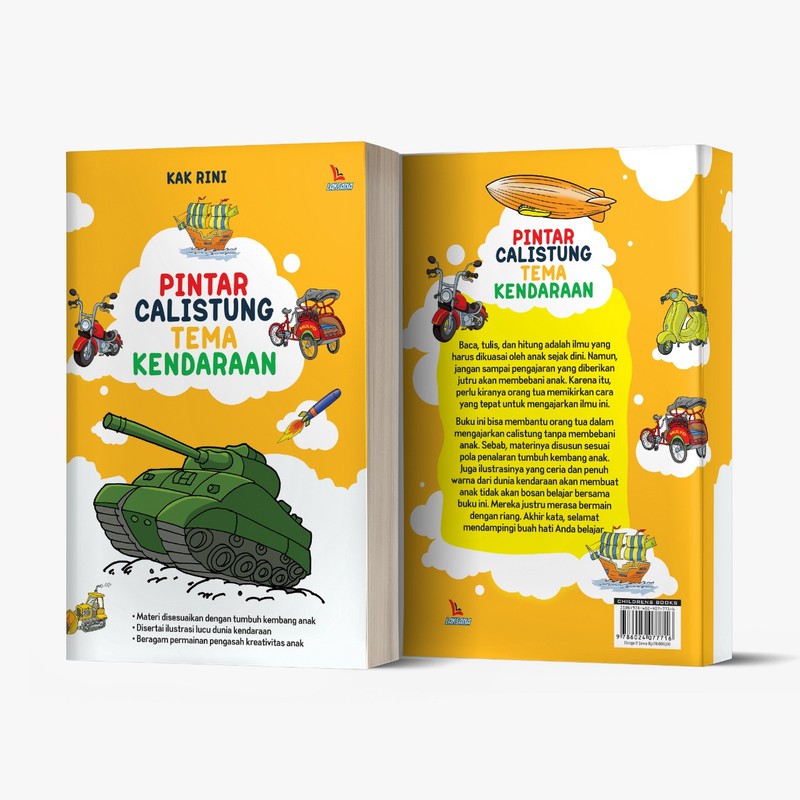 

Buku Pintar Calistung Tema Kendaraan - LAKSANA