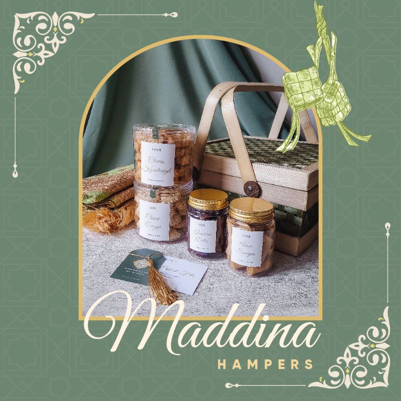 

[READY] HAMPERS LEBARAN 2023 / EID HAMPERS 2023 / LEBARAN HAMPERS 2023 / PARCEL IDUL FITRI - MADDINA HAMPERS