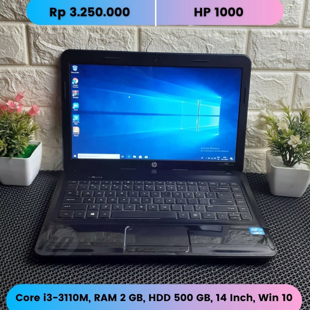 laptop HP 1000