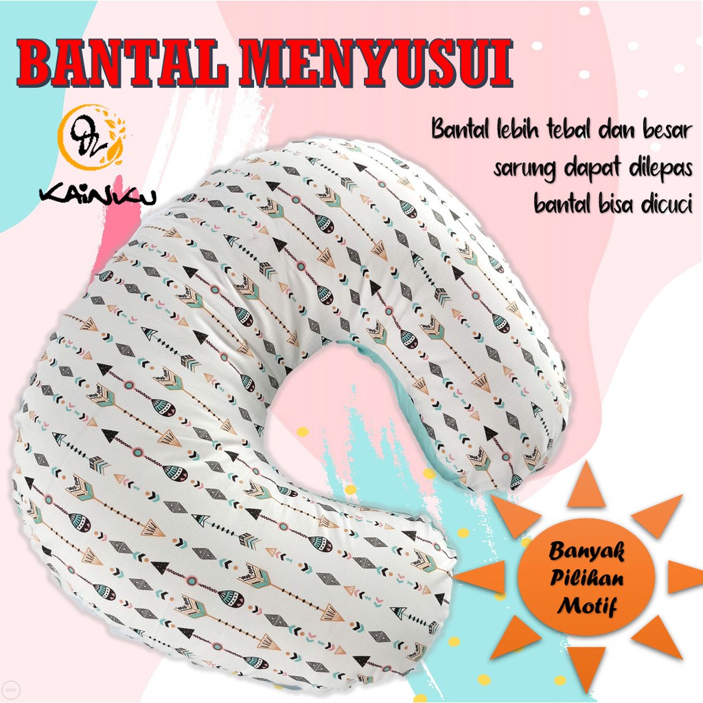 BANTAL MENYUSUI JUMBO / NURSING PILLOW Bansui Bantal Menyusui Bansu ASI TERMURAH