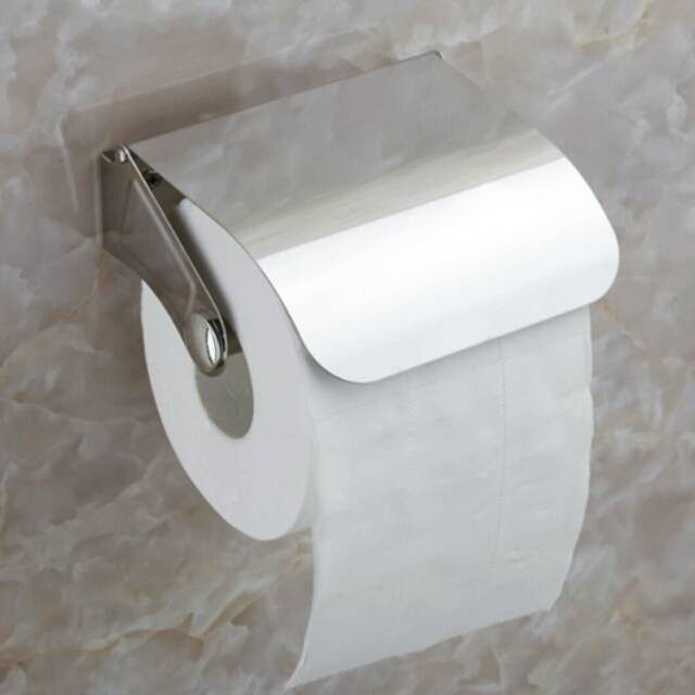 MASPION TOYO Tempat Tissue Roll Gulung Toilet Kamar Mandi - Tisu Kamar mandi