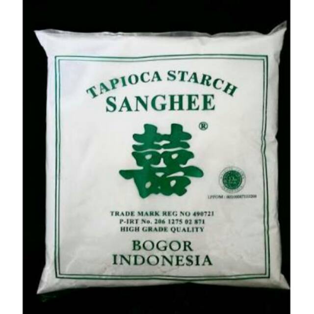 

Tapioka Sanghee 500gr/Tapioka/Kanji Sanghee/Sanghi/Tepung Sagu Keju/Tepung bila Ambon