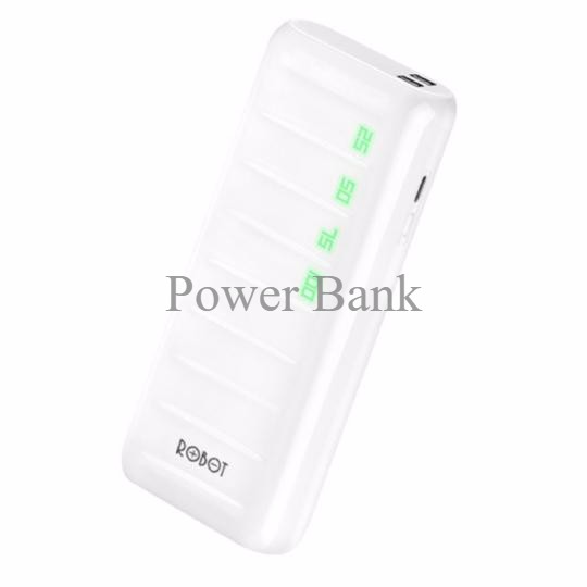 Power Bank Robot RT310 - 13.000mAh (Original +Real Daya) ,  Power Bank