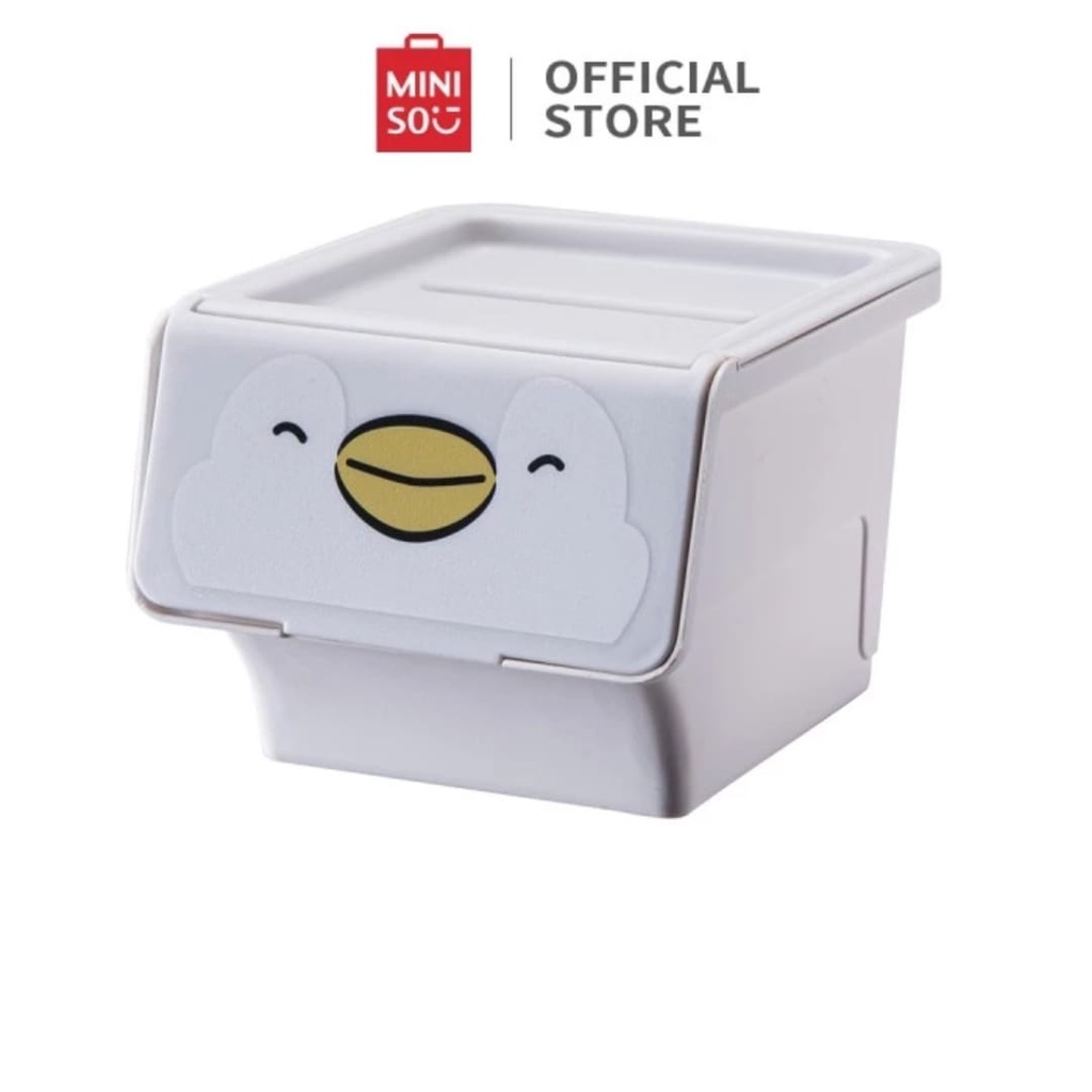 MINISO Kotak Penyimpanan kecil dengan Tutup Storage Box with Lid Cosmetic Box Candy Bin