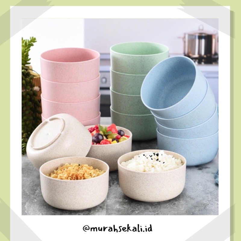MANGKOK KUAH BAHAN JERAMI / WHEAT