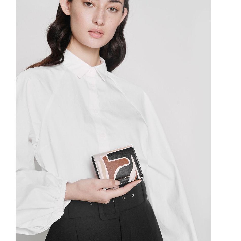 [TWN.08Ap22ᵟ] DOMPET CHARLES & KEITH MINI  SMALL WALLET 100% AUTHENTIC CK6-10701003